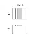 vegas small brown dimensions.webp