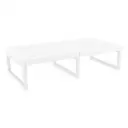 CONTRACT TABLE MYKONOS 130X65CM WHITE