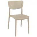 CONTRACT CHAIR LUCY TAUPE