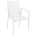 CONTRACT ARMCHAIR PACIFIC WHITE-WHITE