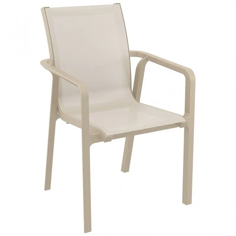 CONTRACT ARMCHAIR PACIFIC TAUPE-TAUPE