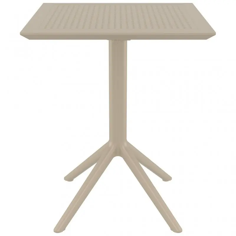 CONTRACT TABLE FOLD SKY 60CM TAUPE