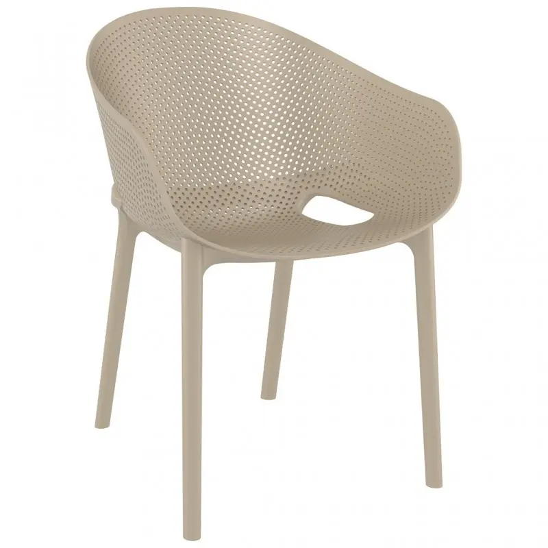 CONTRACT ARMCHAIR SKY TAUPE