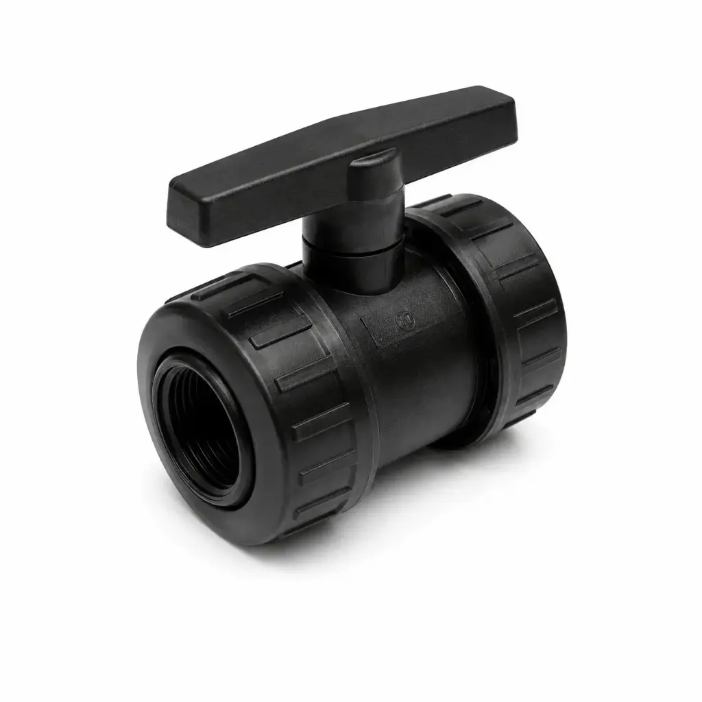 BALLVALVE PLAS. 2''F DBL UNION