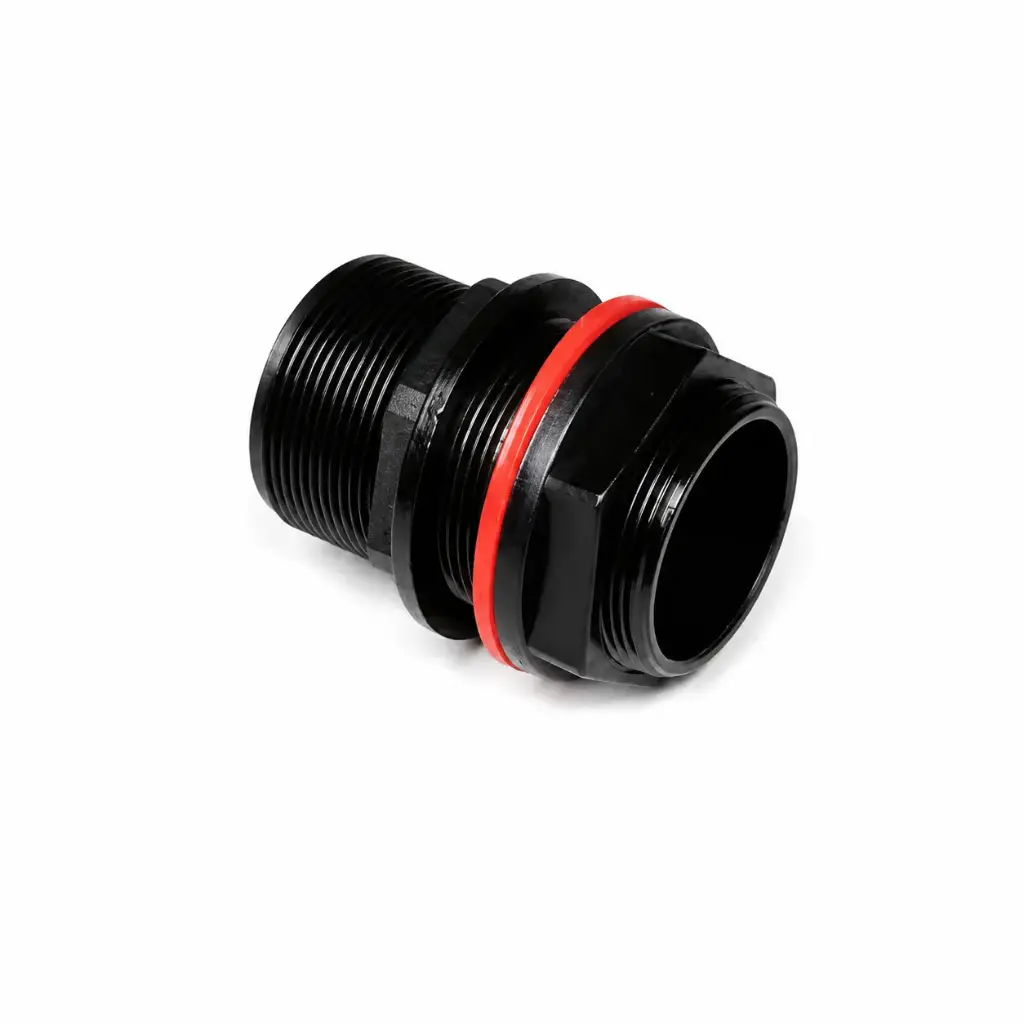 ADAPTOR TANK BLK PL. DBL 1''