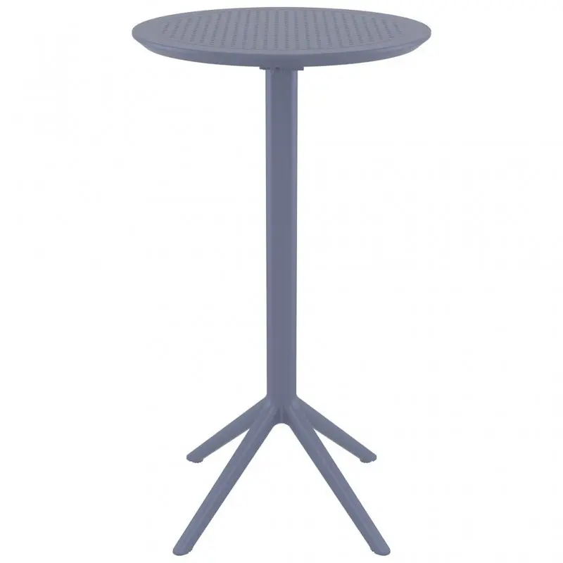 CONTRACT TABLE SKY ROUND 105CM DARK GREY