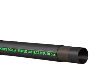HOSE FLAT BLACK POMPE ACQUA 50 40MT - METER