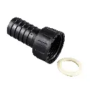 COUPLING PLAS. F. 1.1/4''X25 BLK