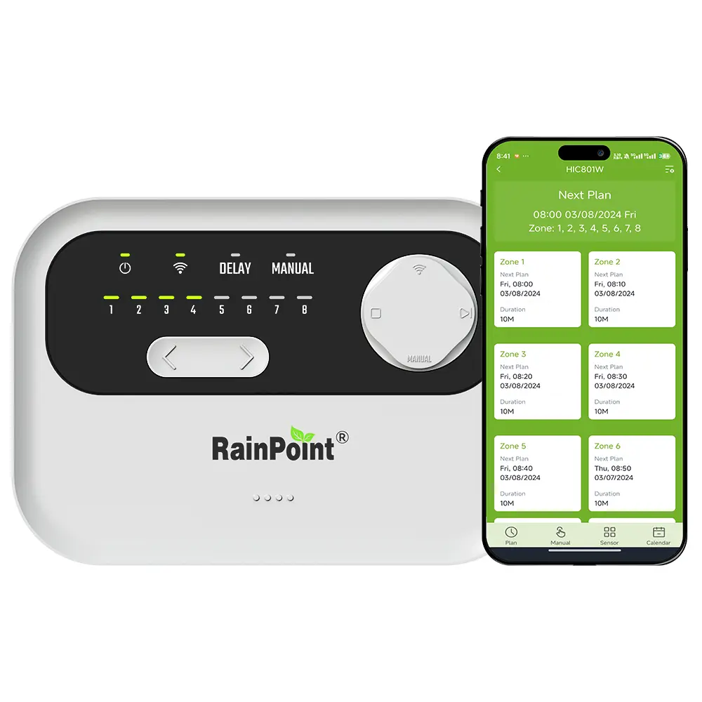CONTROLLER 8 STAT. RAINPOINT w/WIFI