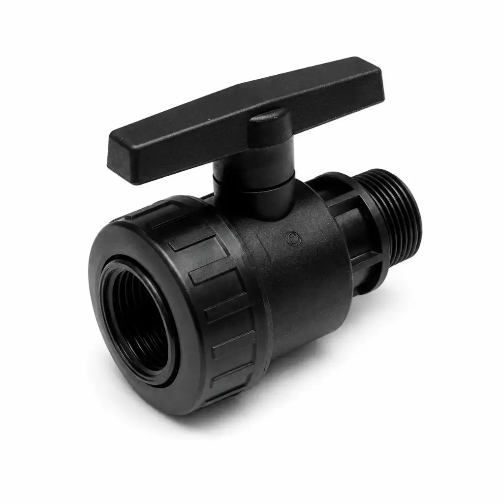 BALLVALVE PLAS. 1.1/4''M&F