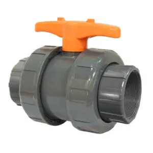 BALLVALVE PVC DOUBLE UNION 2''F