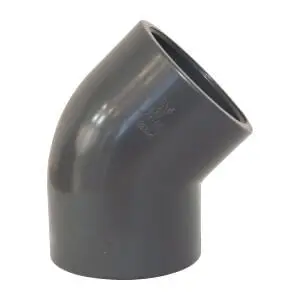 ELBOW 45^ PVC 63