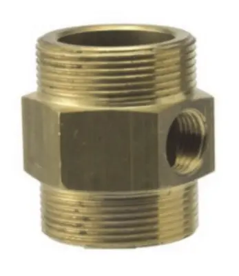 NIPPLE BRASS 1.1/2'' WITH 1/4''F OFFTAKE
