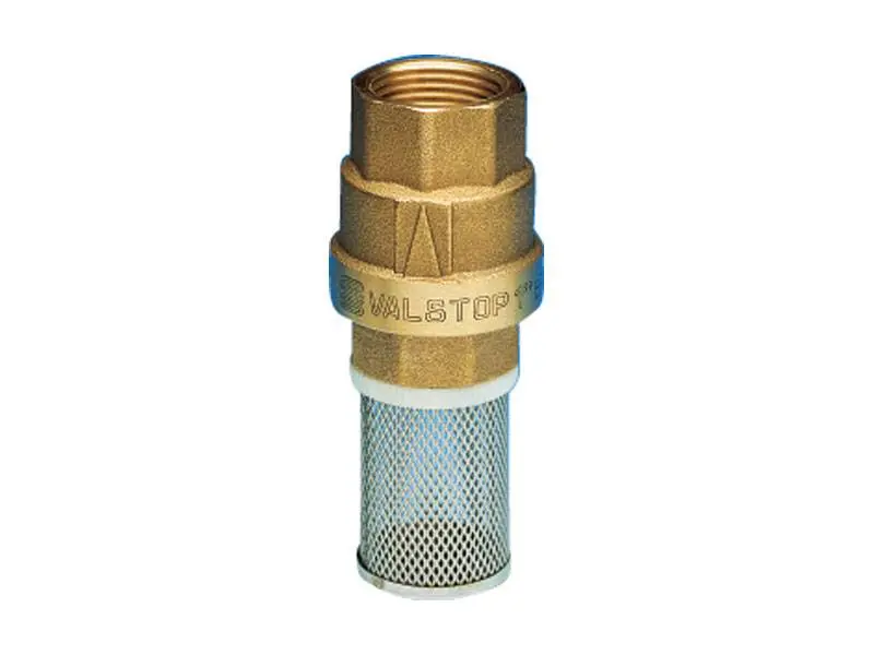 FOOTVALVE BRONZE 1''