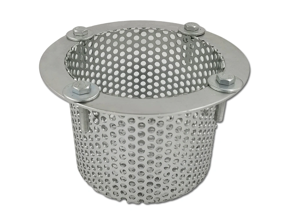 STRAINER FOOTVALVE FLANGED DN100