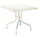 CONTRACT TABLE FORZA BEIGE 80X80CM ALUM