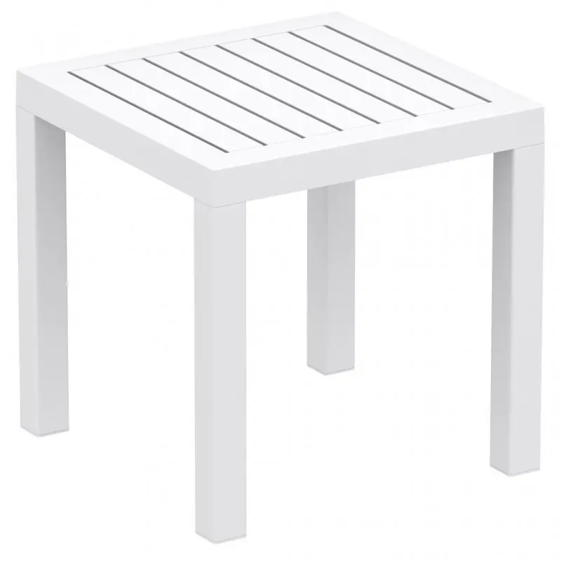 CONTRACT TABLE OCEAN 45X45 WHITE