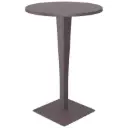 PP RATTAN TABLE RIVA BAR 70X108H BROWN