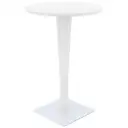 PP RATTAN TABLE RIVA BAR 70X108H WHITE