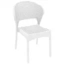 PP RATTAN CHAIR DAYTONA WHITE