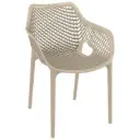 CONTRACT ARMCHAIR AIR XL TAUPE