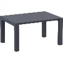 PP RATTAN TABLE VEGAS 100X100/140 GRY C