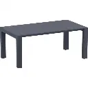 PP RATTAN TABLE VEGAS 100X140/220 GRY C
