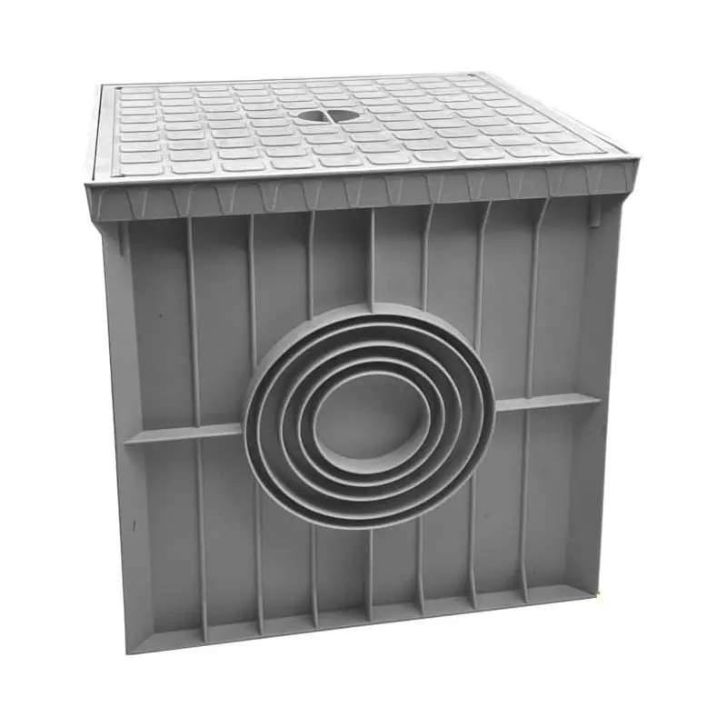 INSPECTION BOX 40CM WITH MANHOLE COVER