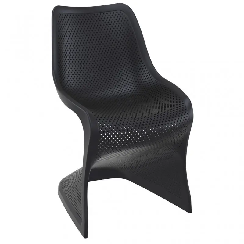 CONTRACT CHAIR BLOOM BLACK