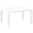 PP RATTAN TABLE VEGAS 100X100/140 WHITE