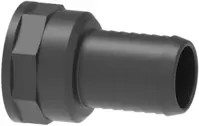 COUPLING PLAS. F. 1.1/4''X25 NO WASHER BLK