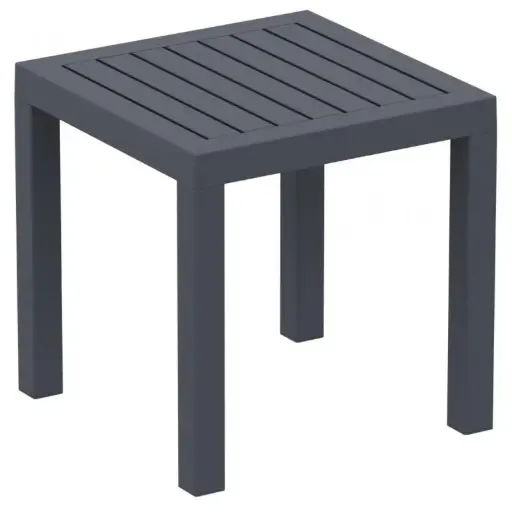 [066-1-GRY] CONTRACT TABLE OCEAN 45X45 GREY