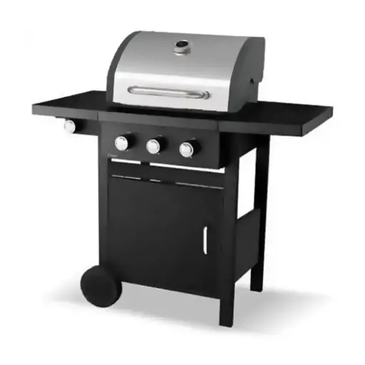 [BBQ3-6601P] BBQ 3 BURNERS+SIDE 6601P MASTERCHEF