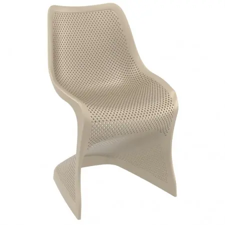[048-TP] CONTRACT CHAIR BLOOM TAUPE
