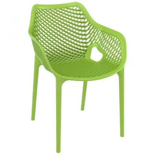 [007-GRN] CONTRACT ARMCHAIR AIR XL GREEN TROPICAL