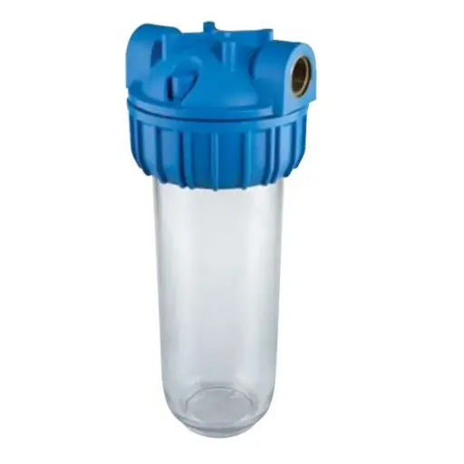 [RA111T721] FILTER HOUSING 1''F BX 10'' TRANSP.