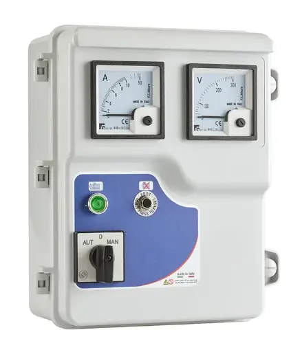 [SA603.13/60] CONTROL BOX BASIC 230 2HP 13A 60UF DIALS