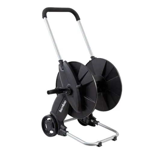 [BB2122] REEL CART BAMBOO WITHOUT HOSE