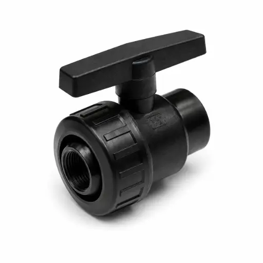 [18013-C] BALLVALVE PLAS. 3/4''F