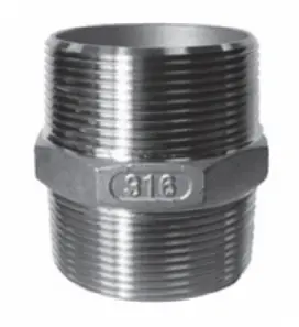 [2605/03] NIPPLE STAINLESS STEEL 1/2''