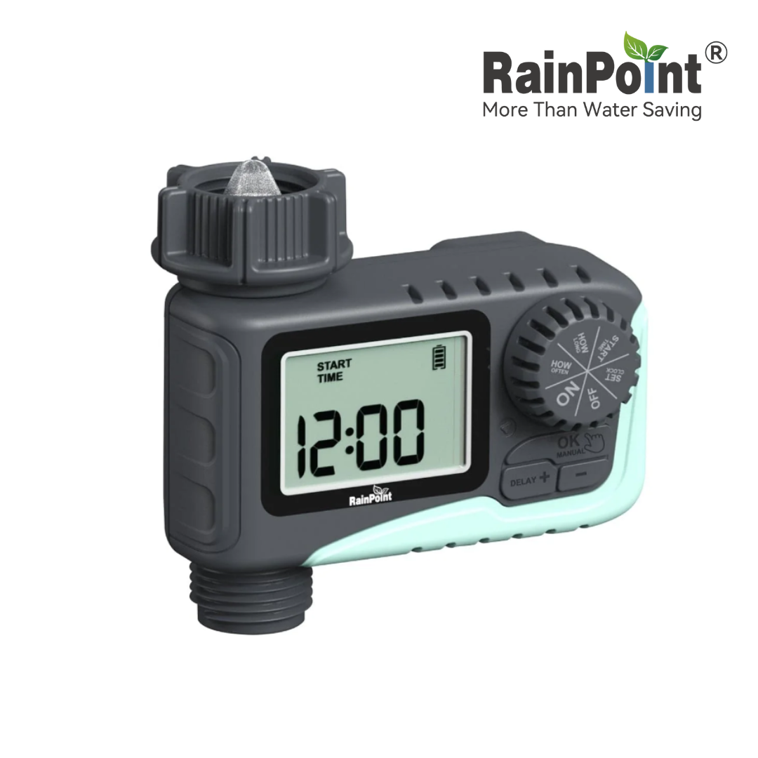 RainPoint ITV105 Mini Digital Sprinkler Timer 1-Zone Hose Water Timer